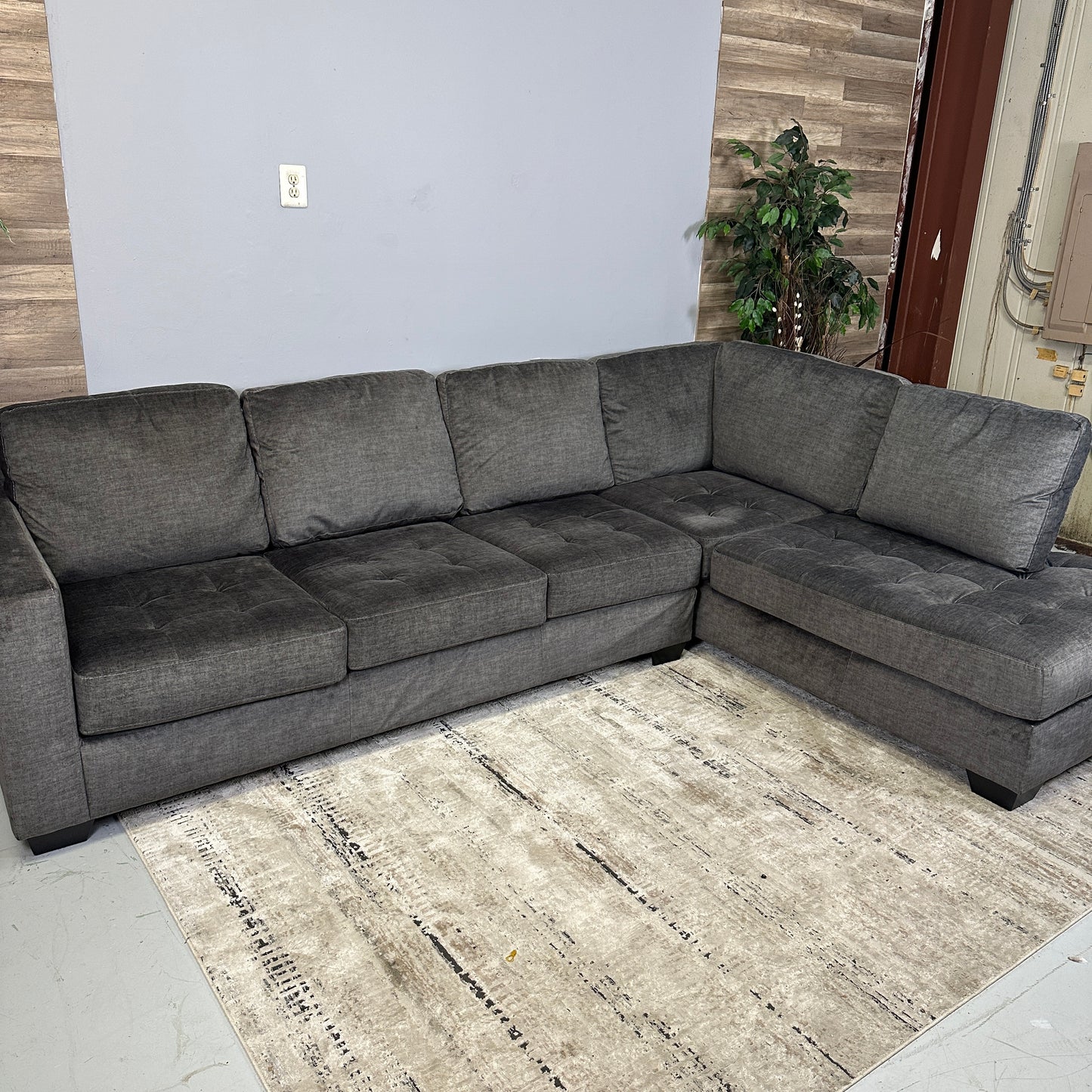 Grey Sectional "Owensbe" From Ashleys