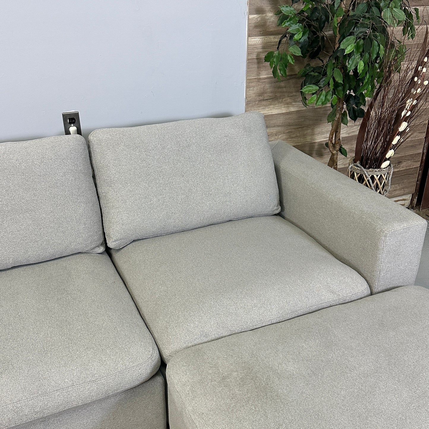 Grey 4-Piece Cloud Couch "Lowell" From Thomasville