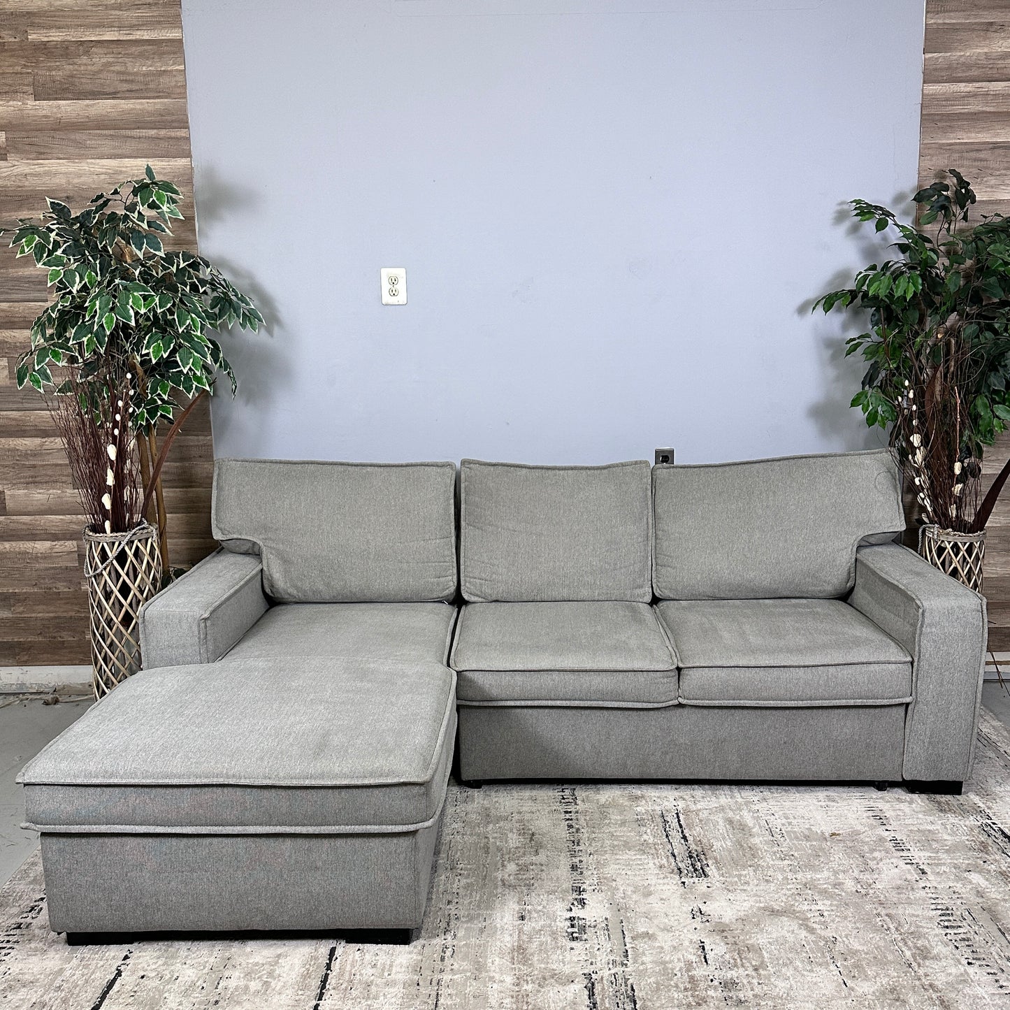 Sleeper + Storage Bobs Furniture "Playscape" Sectional
