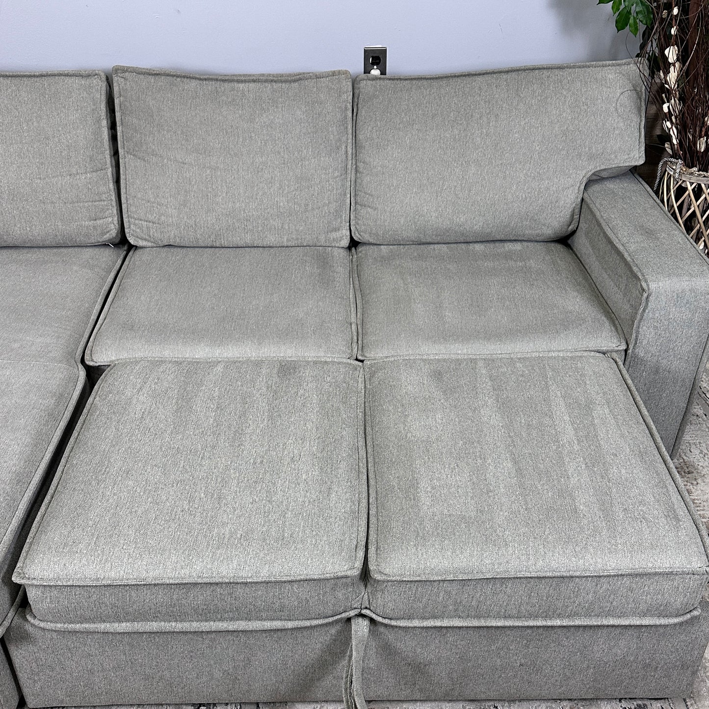 Sleeper + Storage Bobs Furniture "Playscape" Sectional