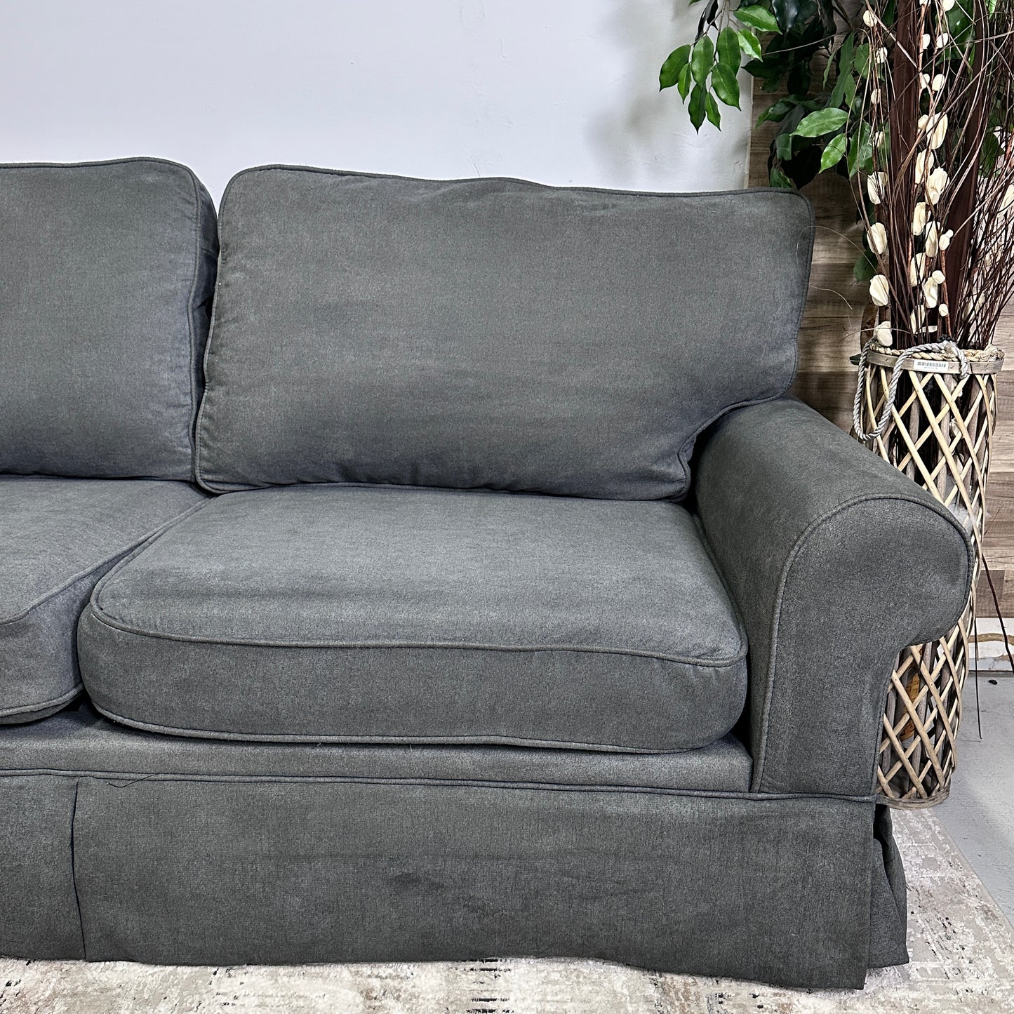 Grey L Shaped Sectional