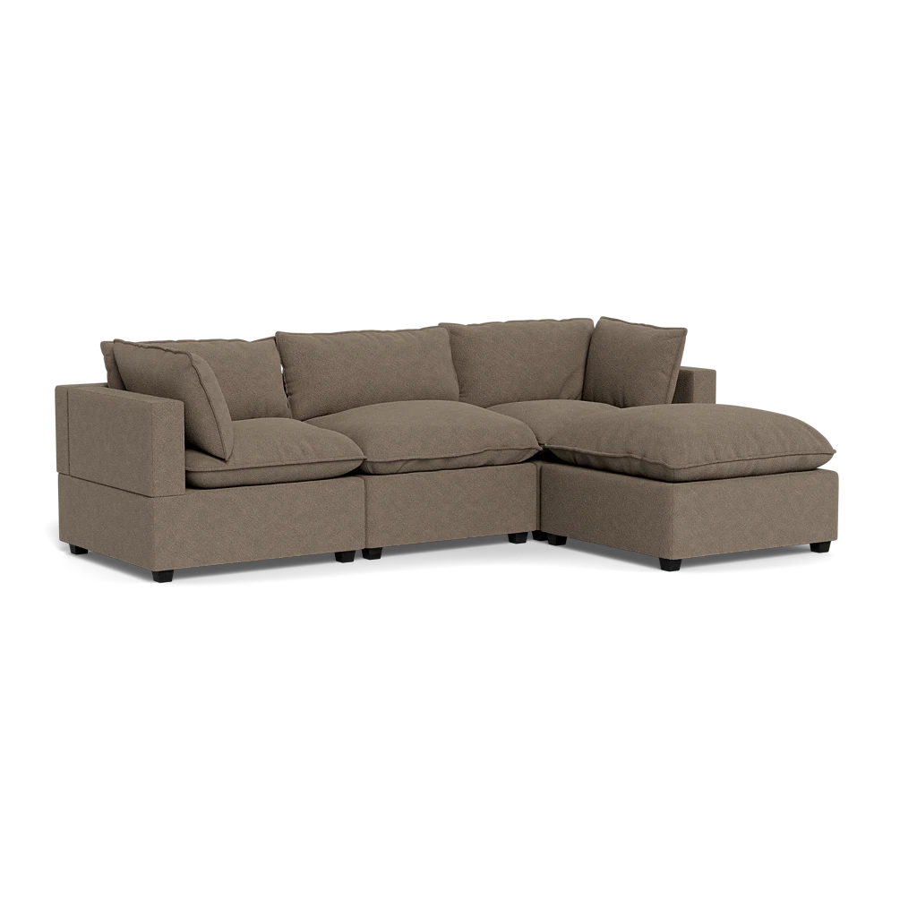Albany Park "Hazelnut" With Ottoman