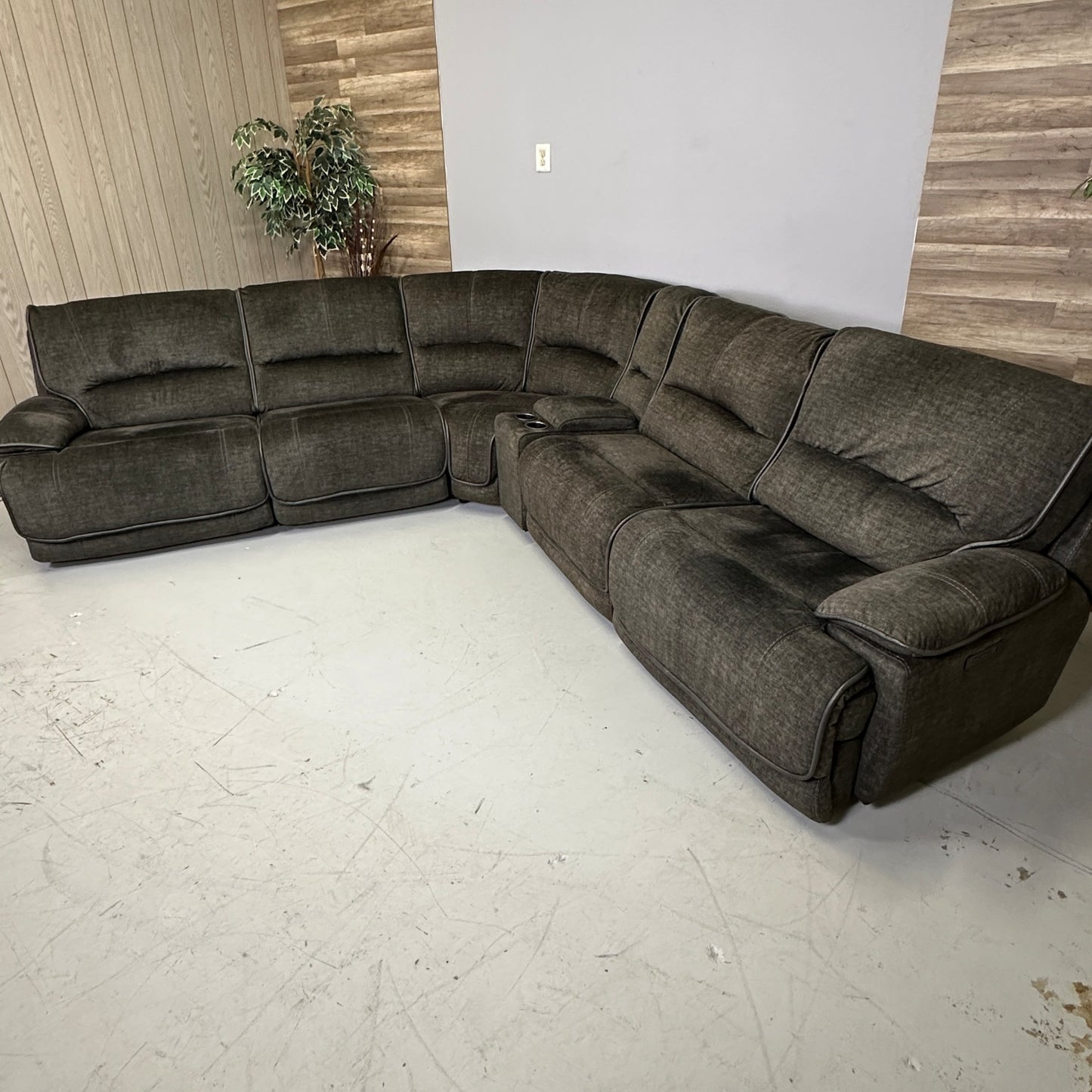 Costco Redding 6-Piece Electric Reclining Sectional