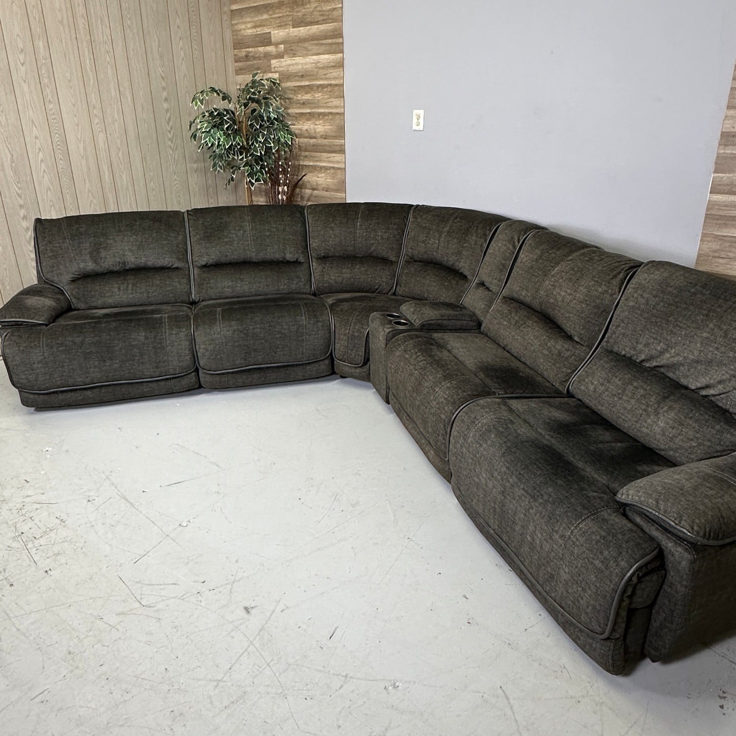 Costco Redding 6-Piece Electric Reclining Sectional