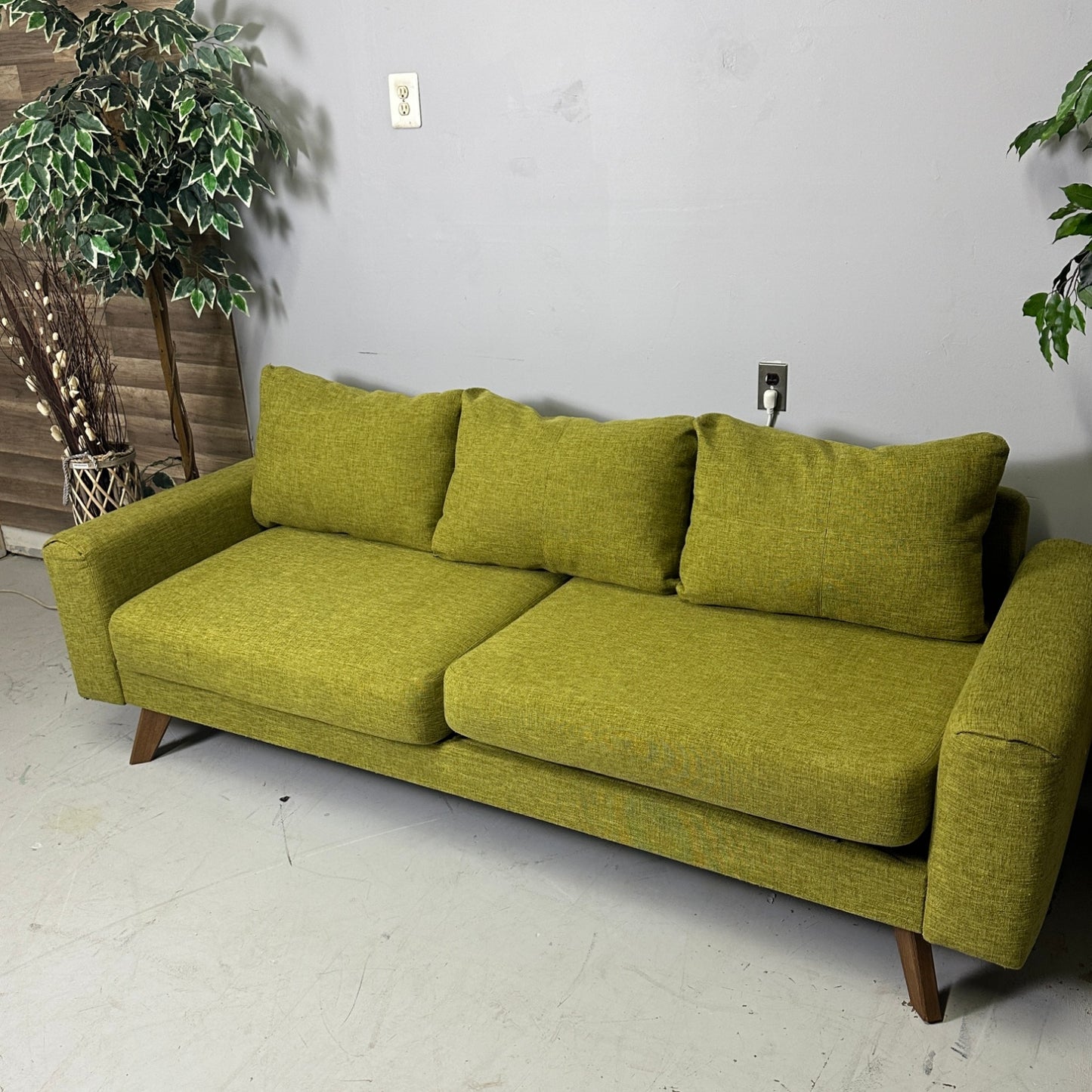 Green "Inside Weather" Sofa