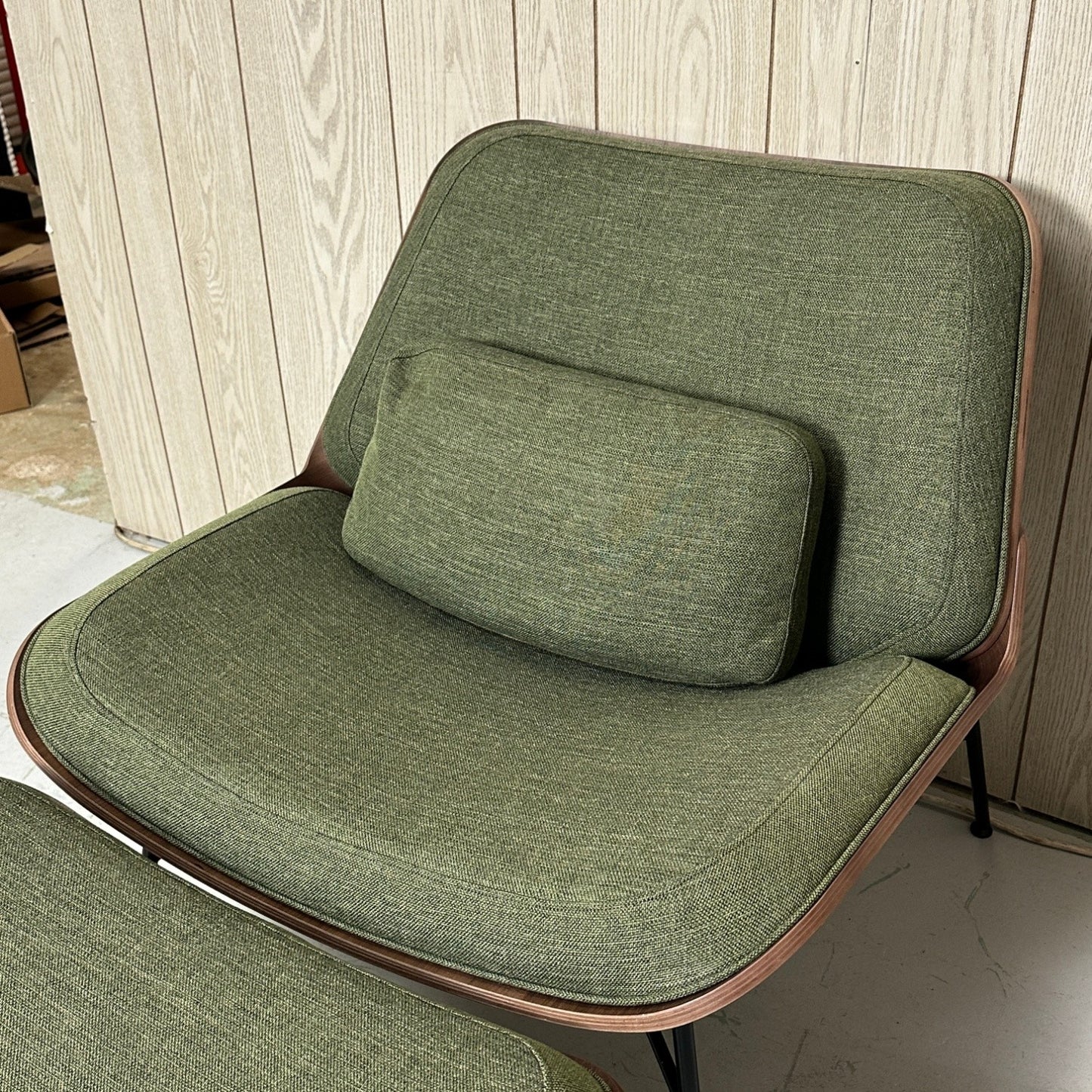 Burrow Vesper Lounge Chair + Ottoman