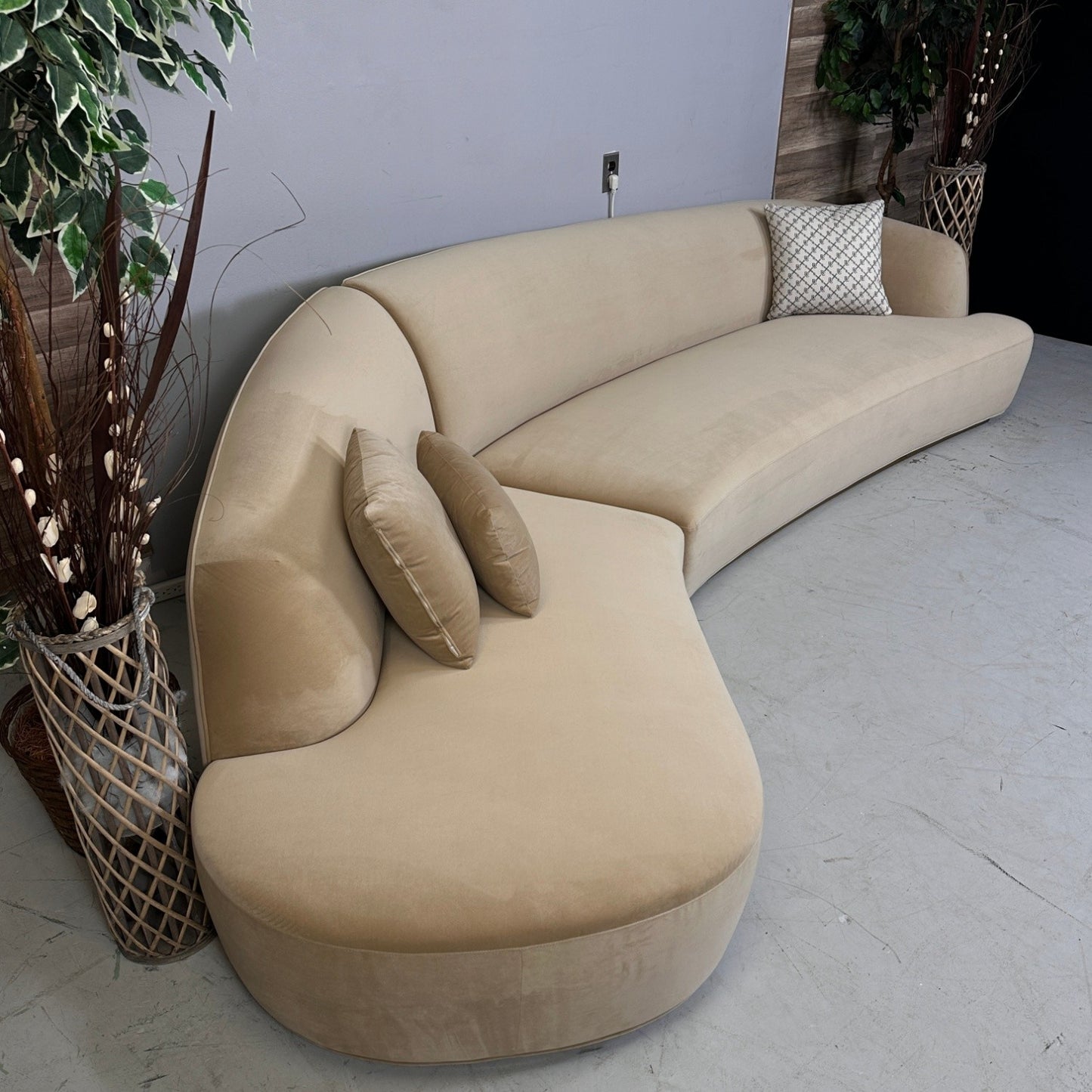 Rove Concepts "Reya" Curved Sectional