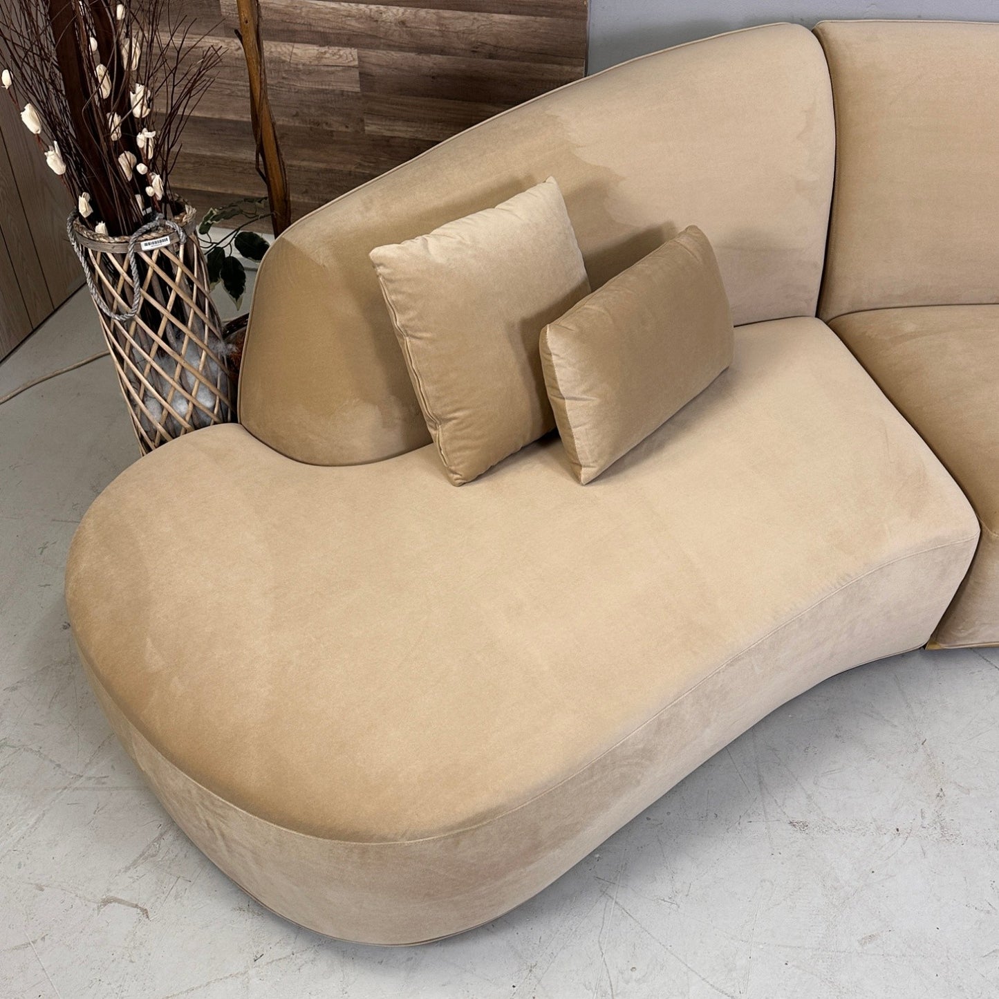 Rove Concepts "Reya" Curved Sectional