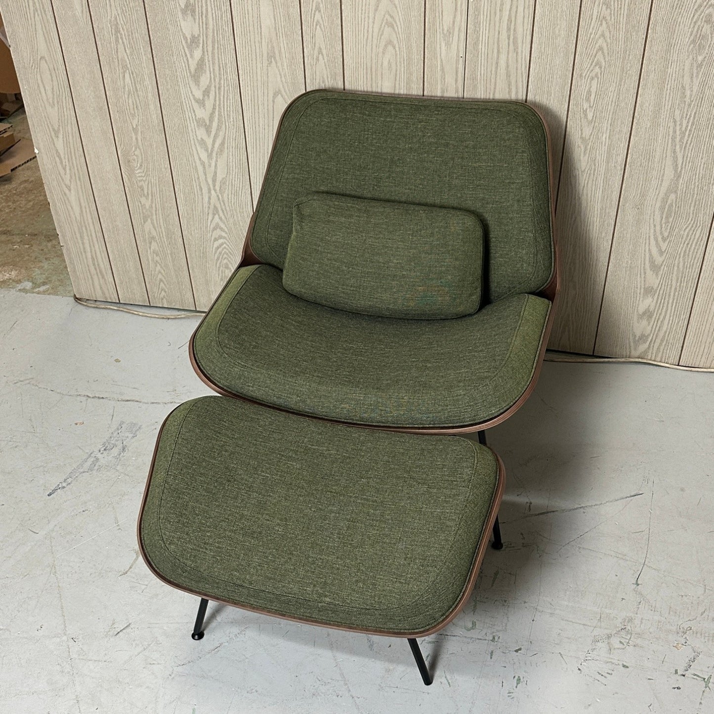 Burrow Vesper Lounge Chair + Ottoman