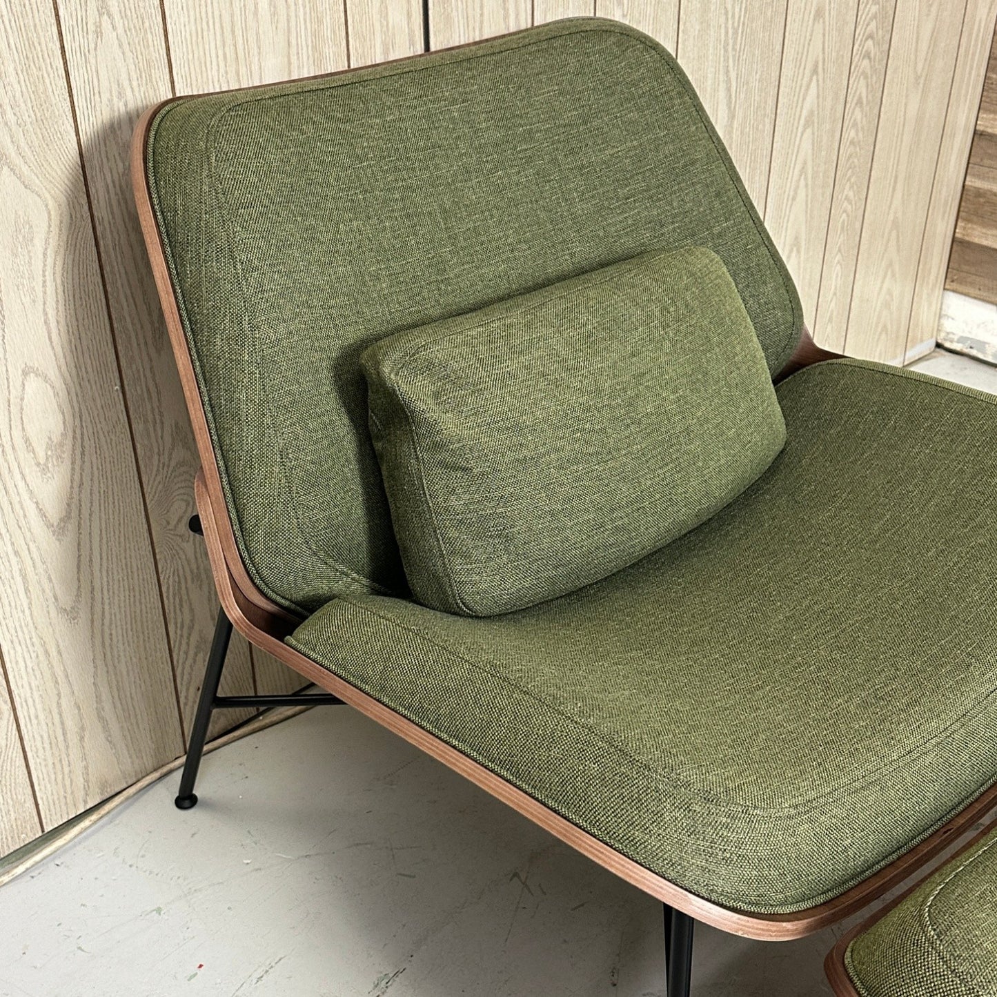 Burrow Vesper Lounge Chair + Ottoman