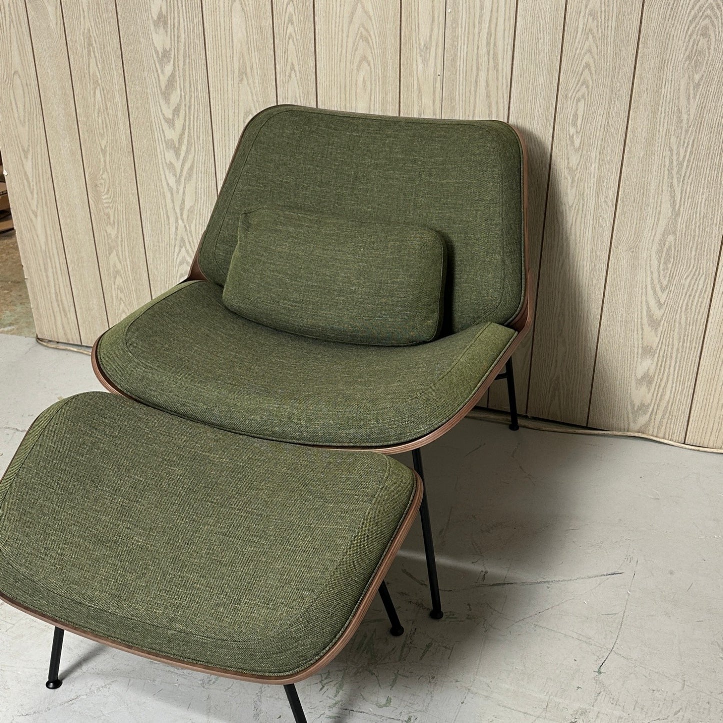 Burrow Vesper Lounge Chair + Ottoman