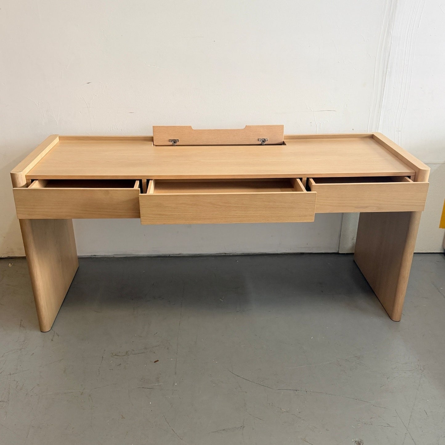 Article Torme 70" Desk In White Oak