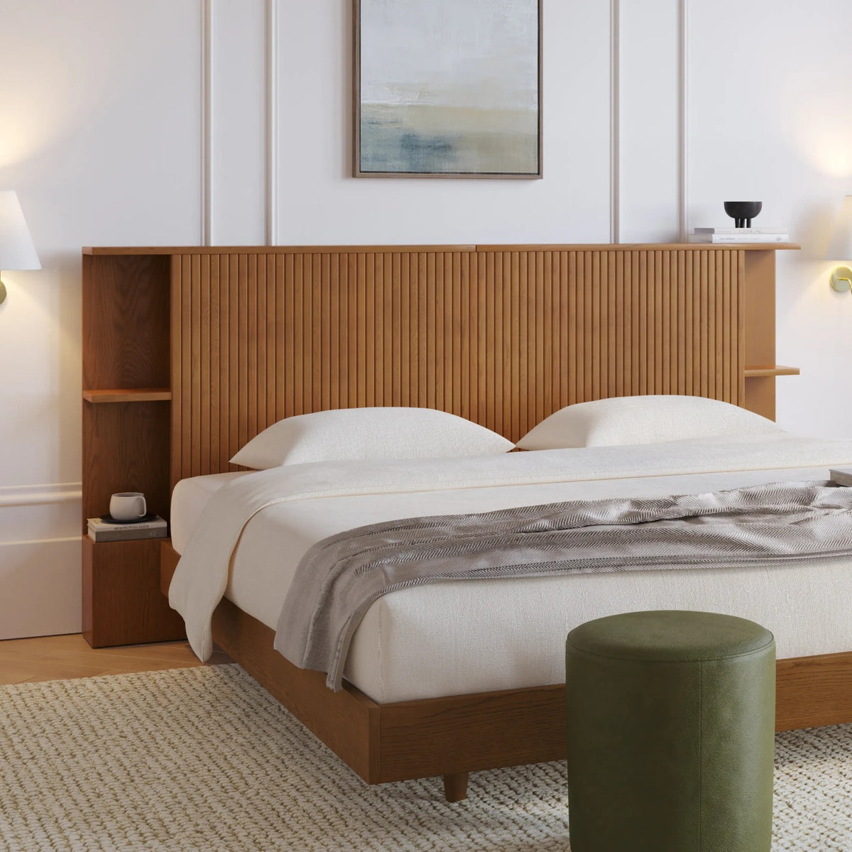 Article "Kouva" King Storage Headboard