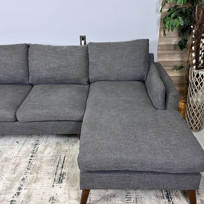 Modern Grey Sectional