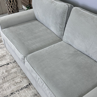 Grey Velvet Sofa