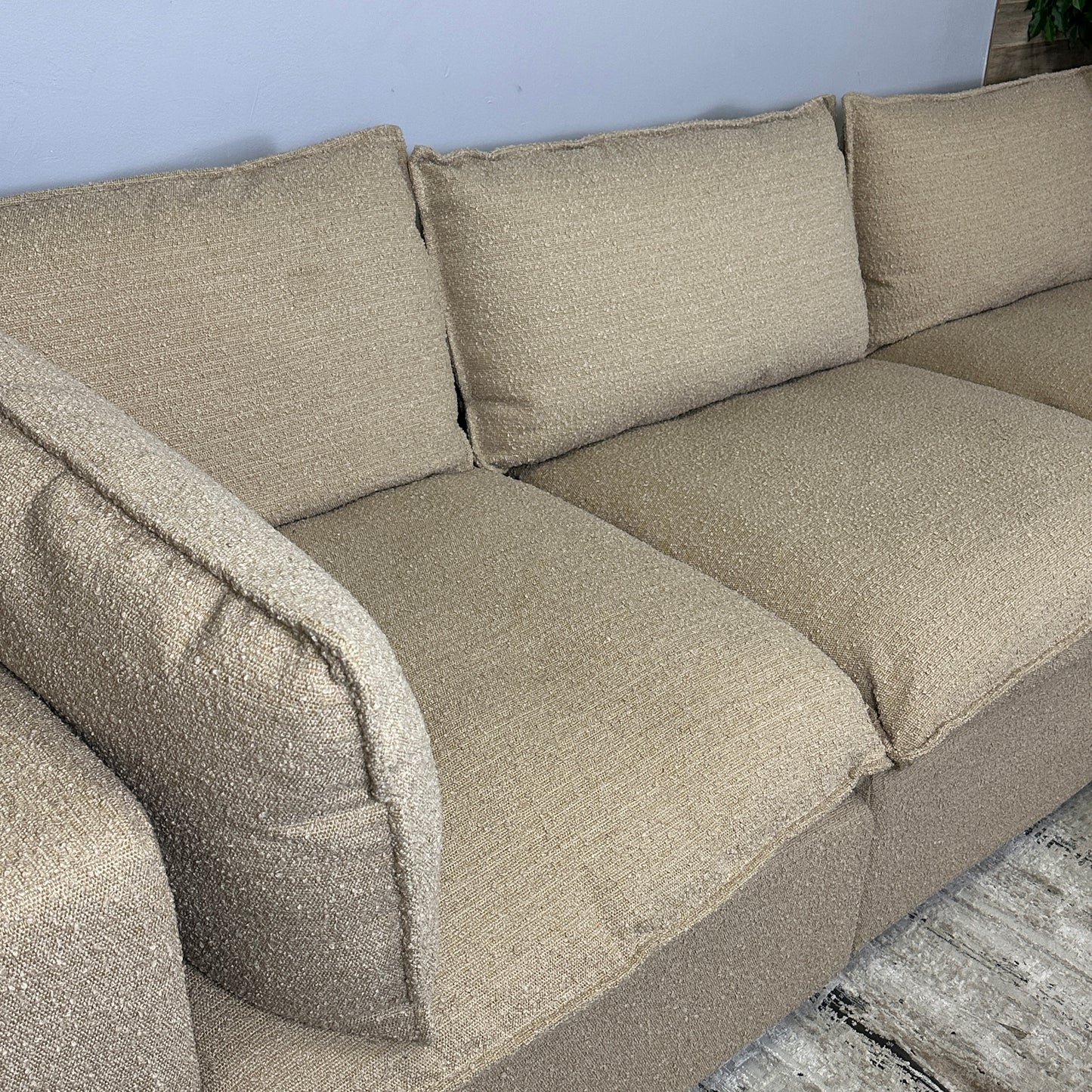 Albany Park "Fawn" With Storage Ottoman