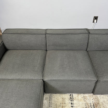 Dark Grey Modular Sectional