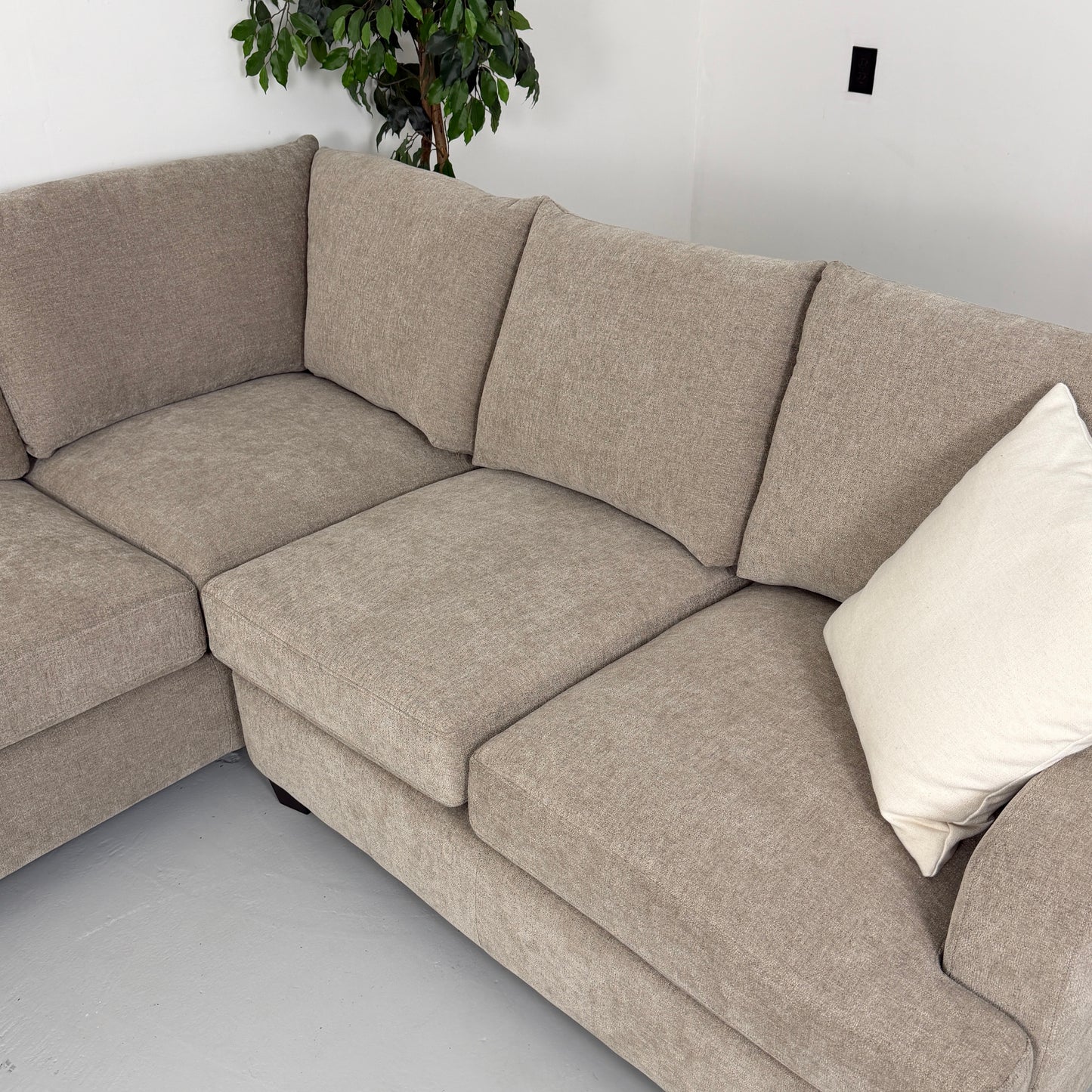 Gray Sonia Fabric Sectional