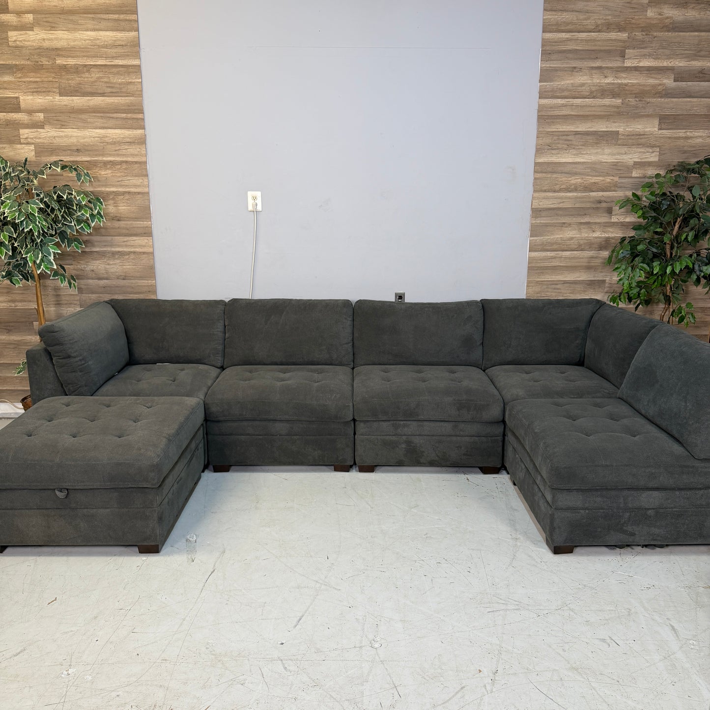 Grey Thomasville Tisdale Modular Sectional
