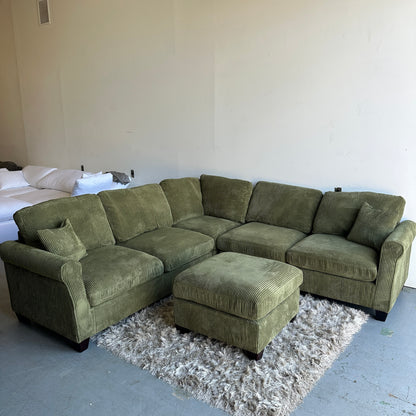 Furnica Corduroy Sectional