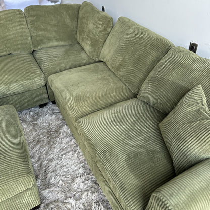 Furnica Corduroy Sectional