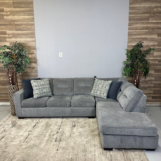 Grey 2-Piece Sectional