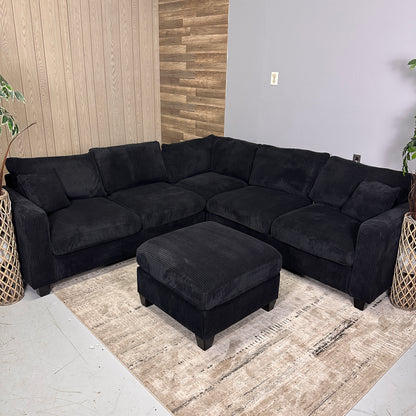 Furnica Corduroy Sectional