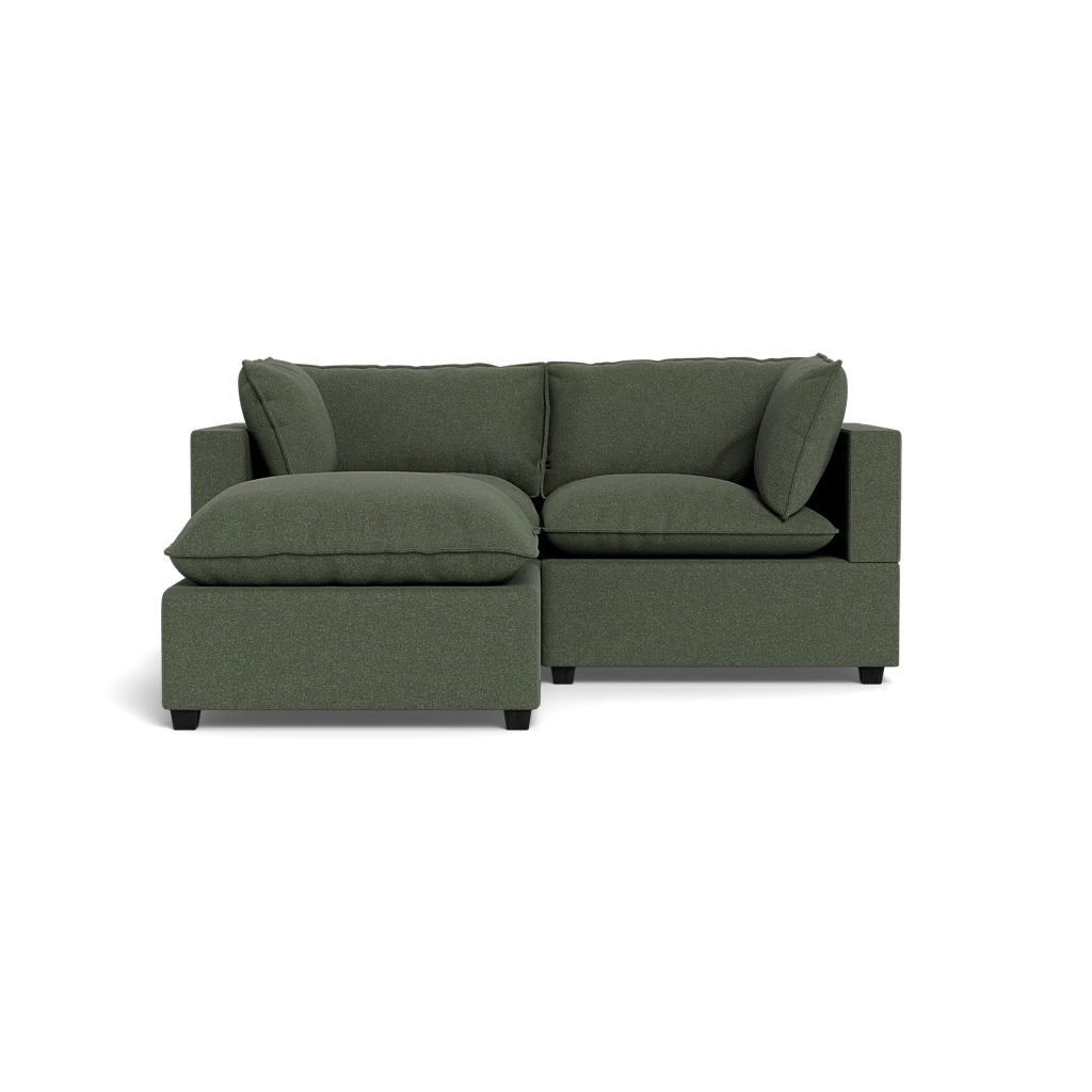 Albany Park "Spruce" 82" With Ottoman