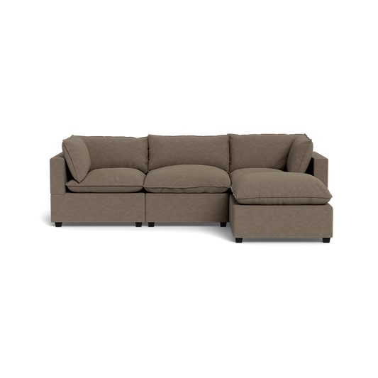 Albany Park "Hazelnut" With Ottoman
