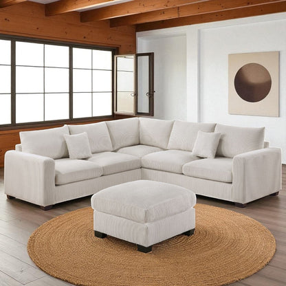 Furnica Corduroy Sectional