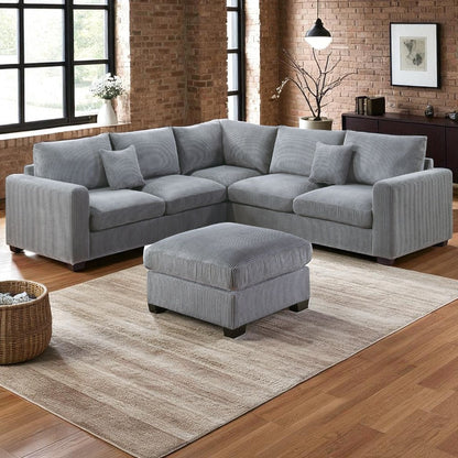 Furnica Corduroy Sectional