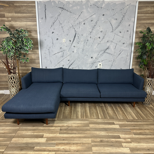 Miller Blue Sectional From All Modern