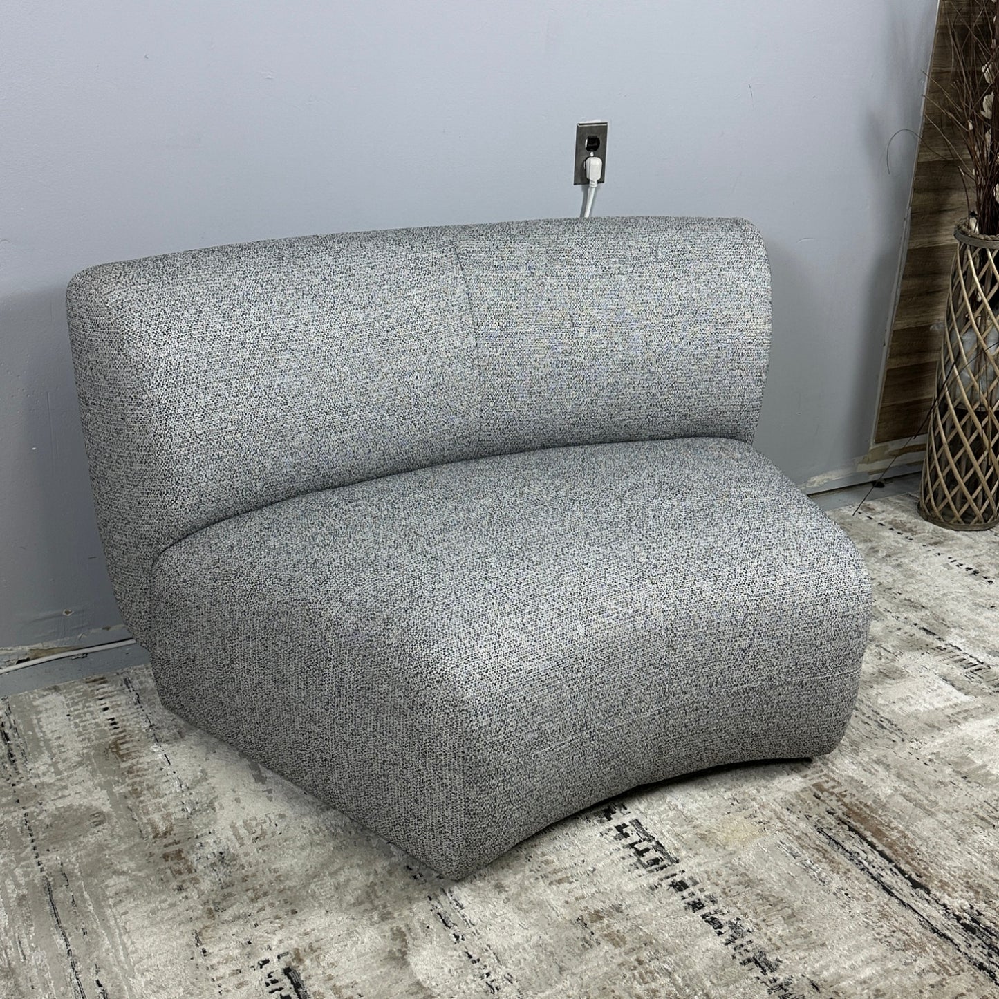 Castlery Auburn Performance Fabric Curve Corner Sofa
