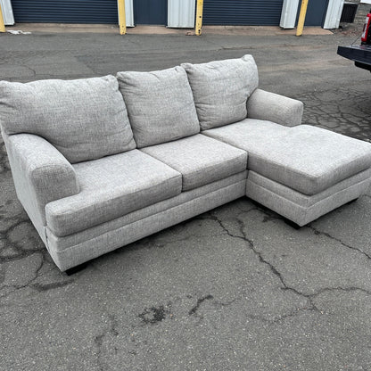 Grey 2-Piece Reversible Sectional