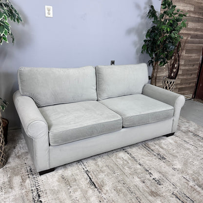 Grey Velvet Sofa