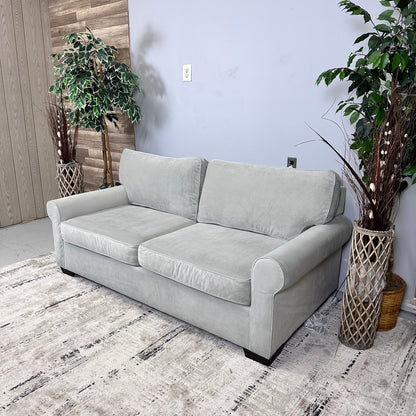 Grey Velvet Sofa
