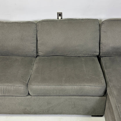Macy’s 3-Piece Grey Sectional