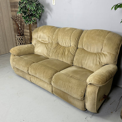 LA-Z-BOY Brown 3-Seater Manual Recliner