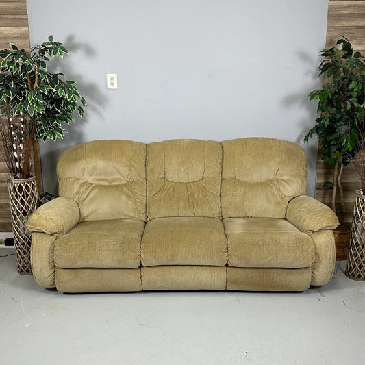 LA-Z-BOY Brown 3-Seater Manual Recliner