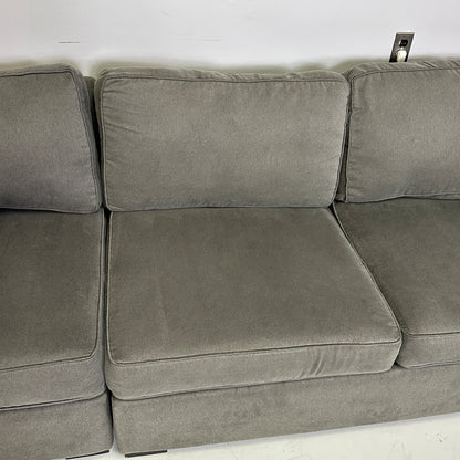 Macy’s 3-Piece Grey Sectional