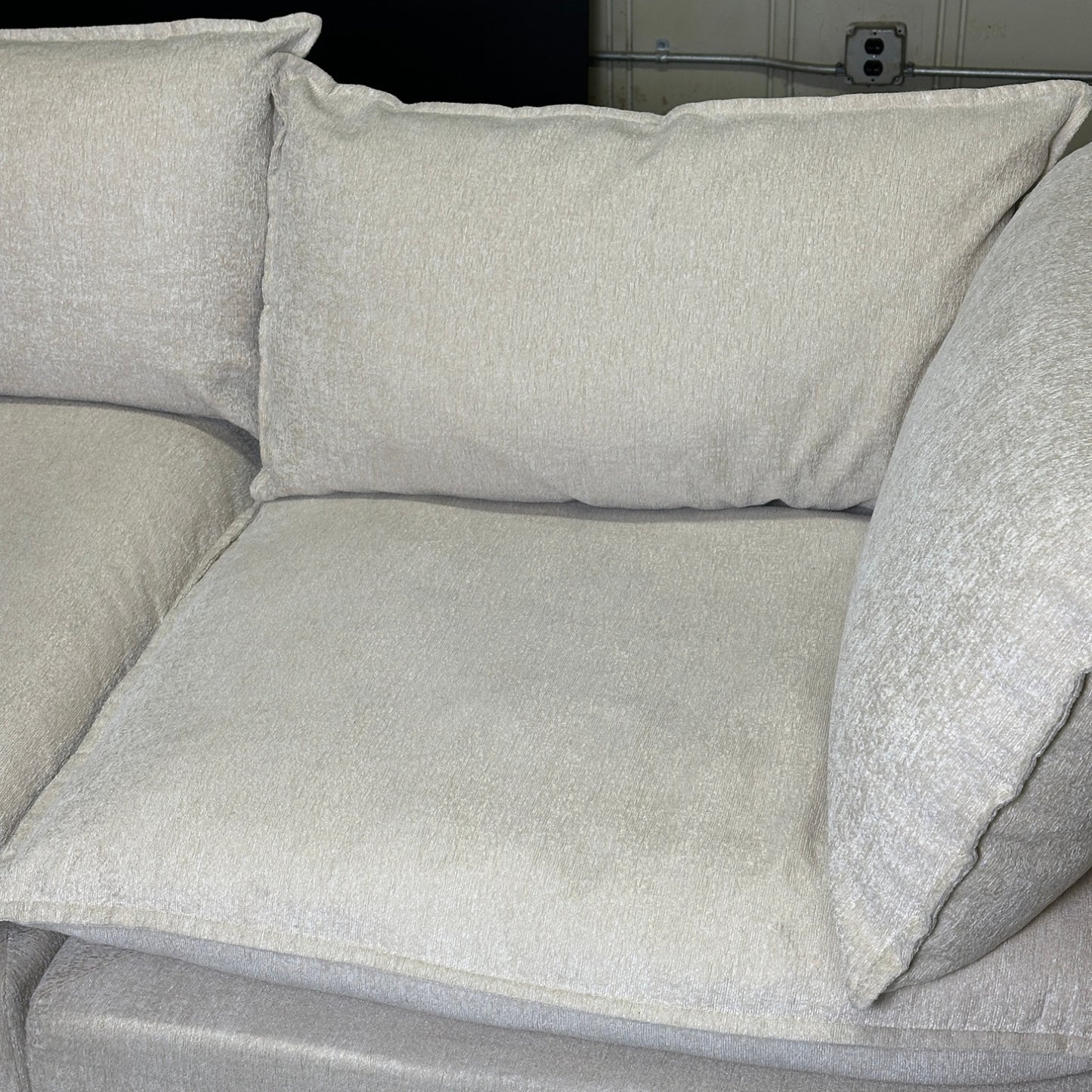 Albany Park Beige "Kova" Corner Sectional