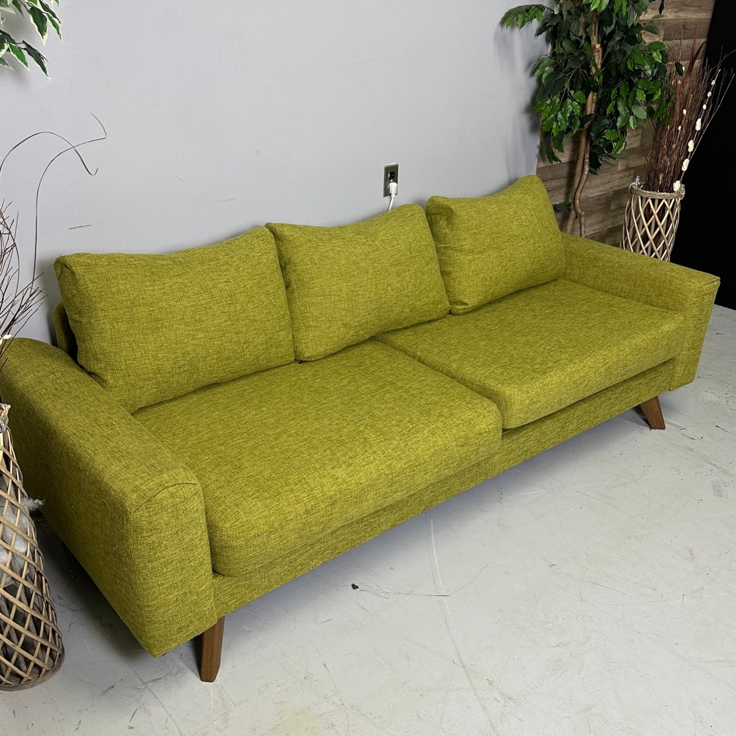 Green "Inside Weather" Sofa