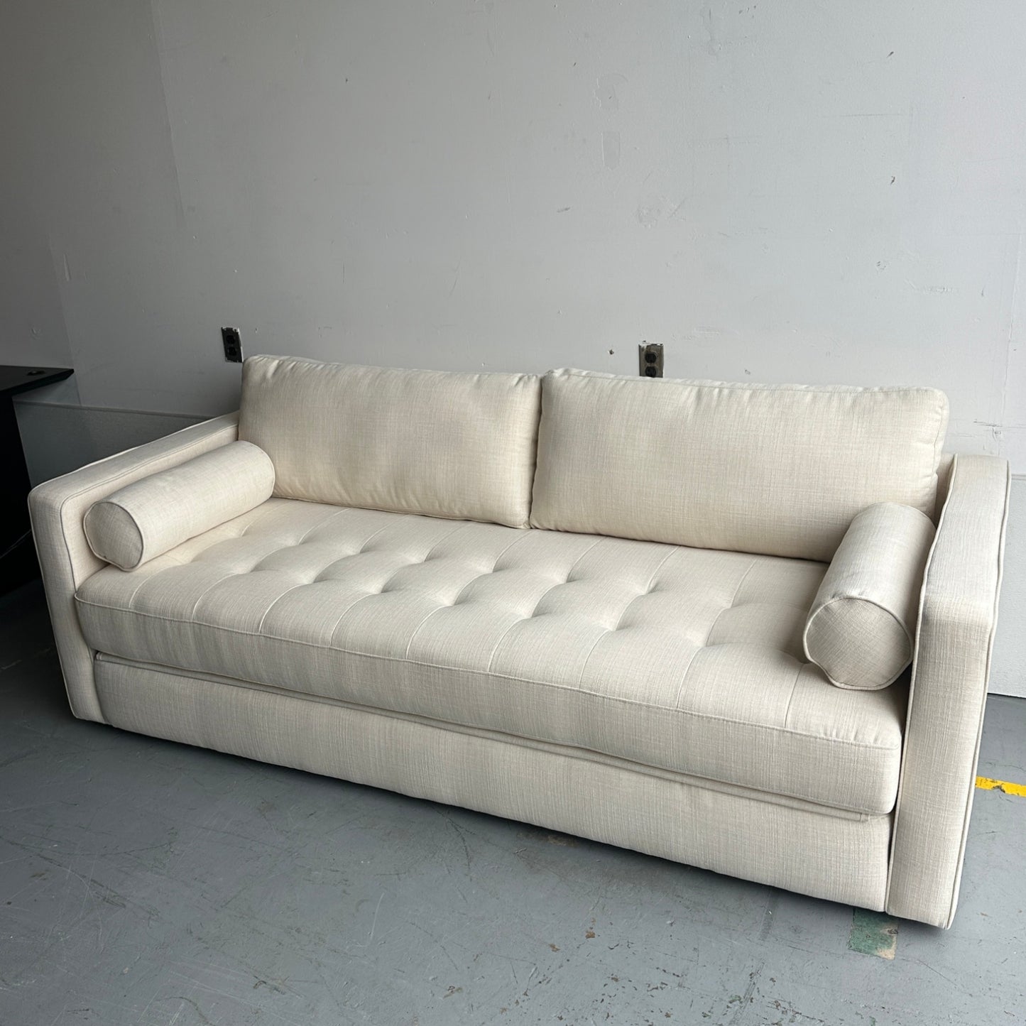 Article Sven Biscuit Cream Sofa Bed