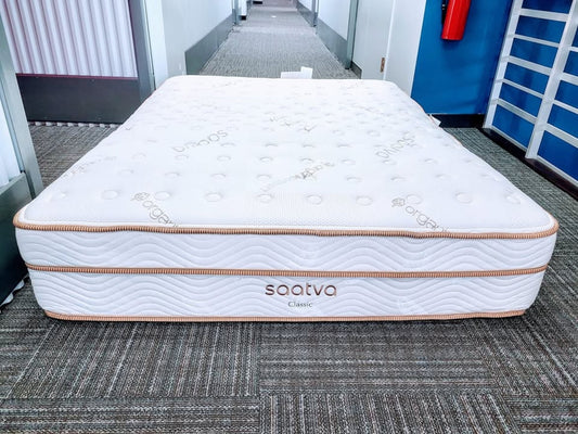 (Customer Return) Saatva King Classic Mattress Luxury Firm