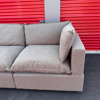 Brown Albany Park "Kova" With Storage Ottoman