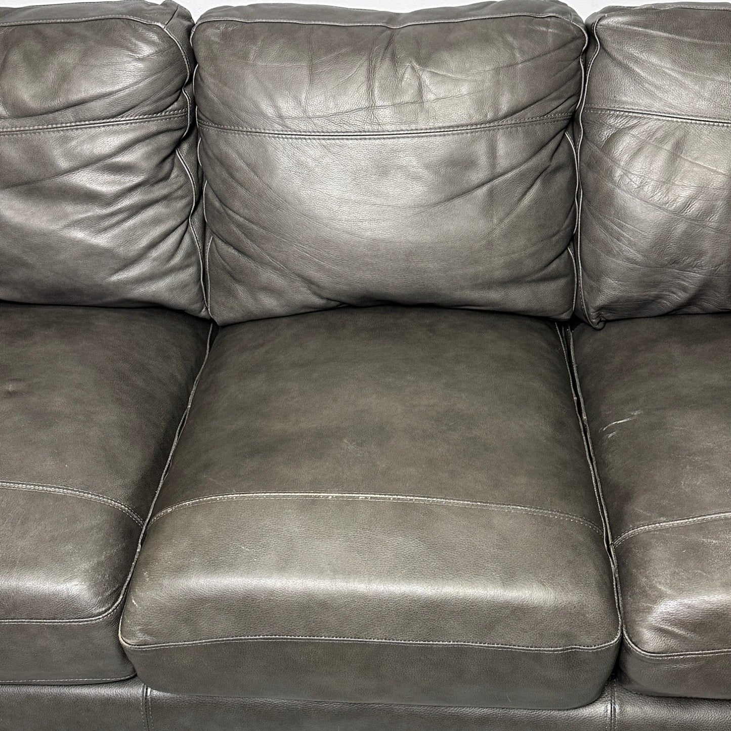 Leather Sofa & Loveseat Set