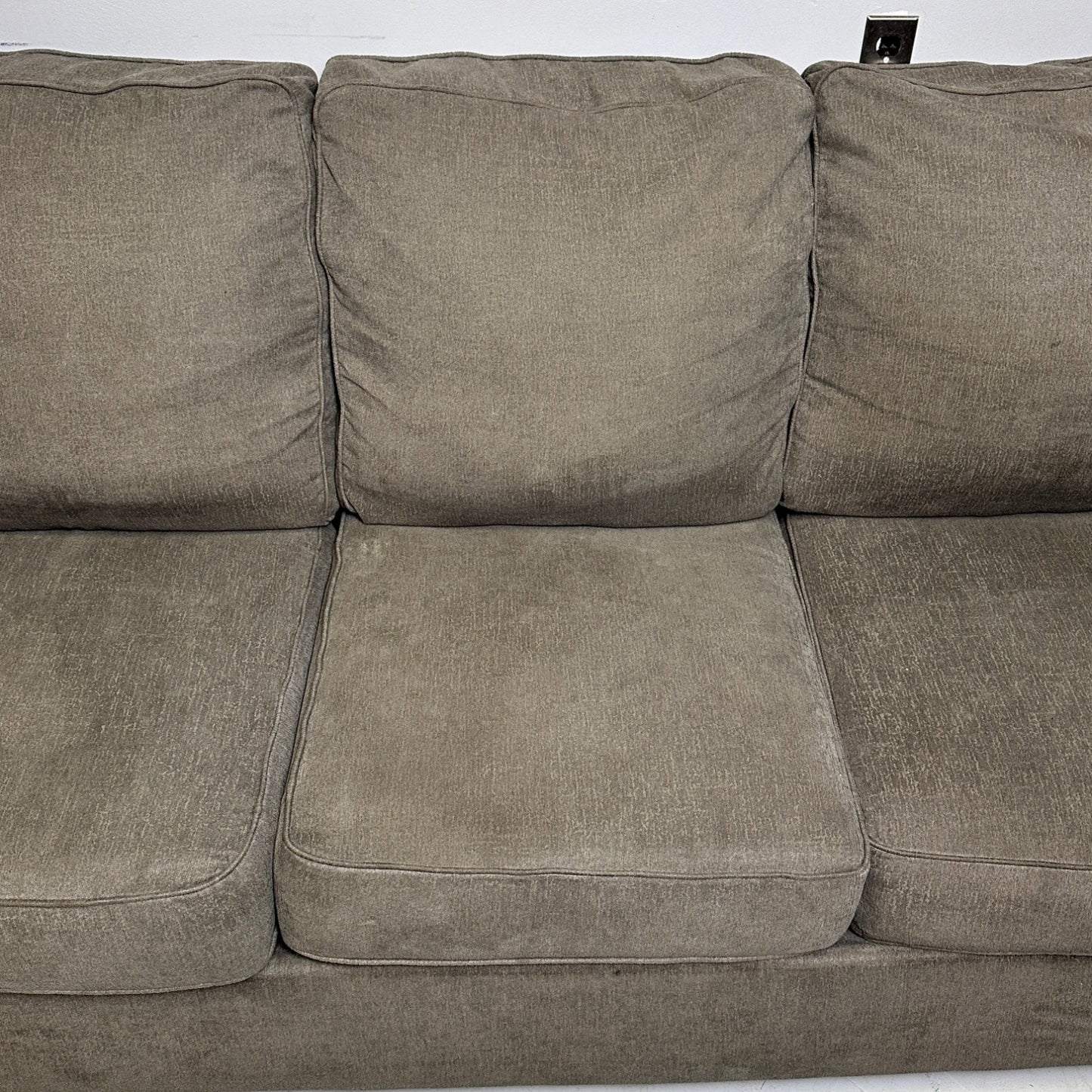 Grey 3 Seater Sofa & Loveseat
