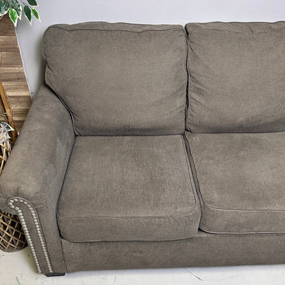 Grey 3 Seater Sofa & Loveseat