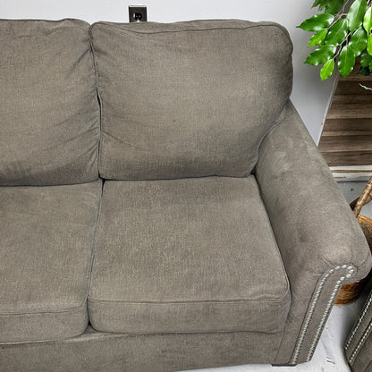 Grey 3 Seater Sofa & Loveseat