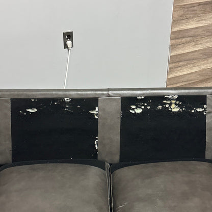 Leather Sofa & Loveseat Set